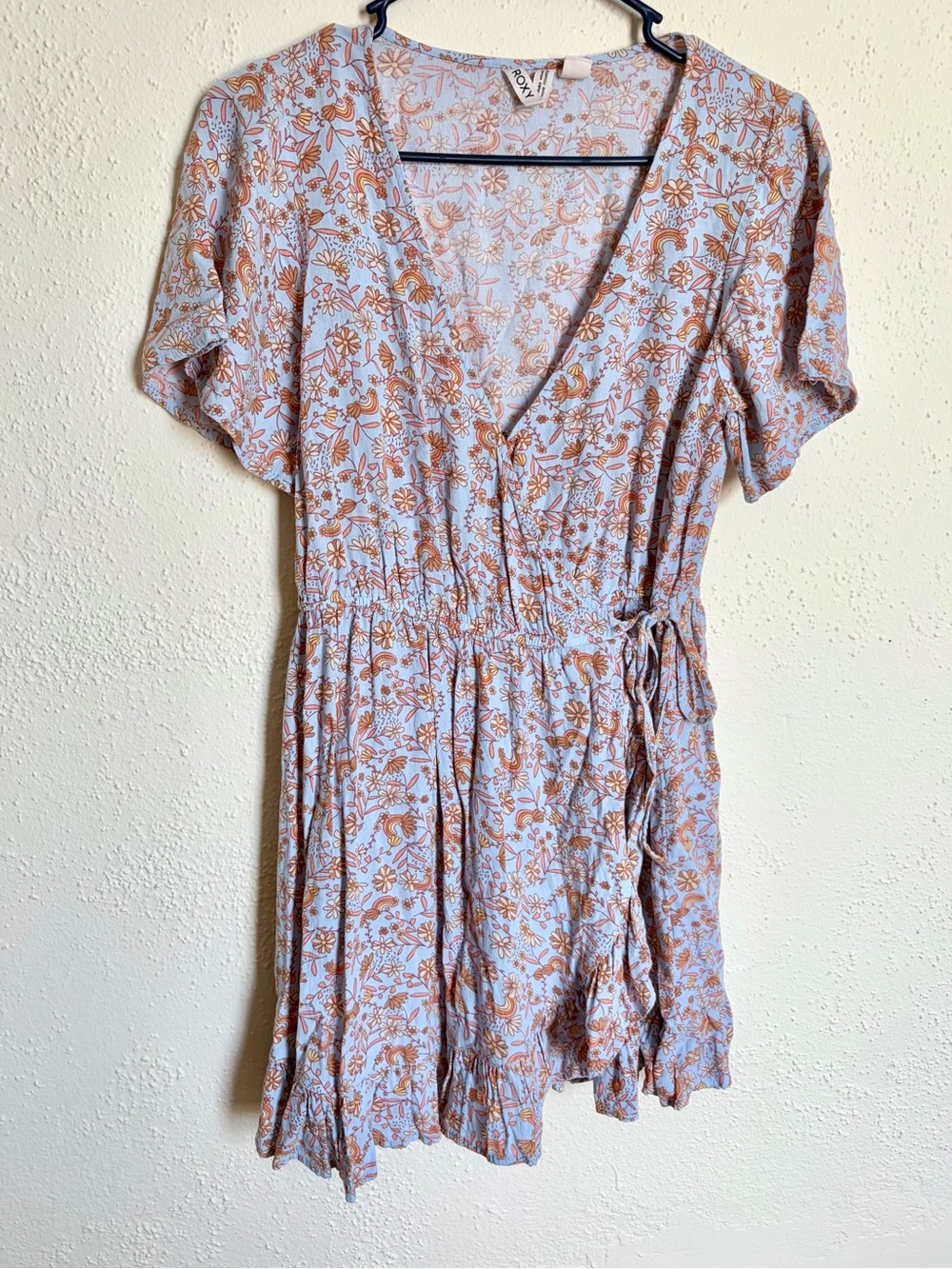Roxy Floral Wrap Dress